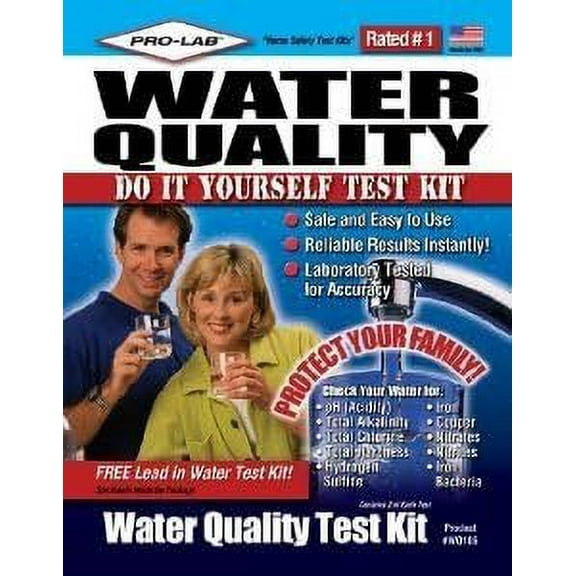 Pro Lab WQ105 Do-It-Yourself Water Quality Test Kit