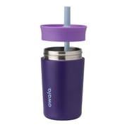 Owala 12oz Kids Stainless Steel Straw Tumbler - Peacock Palace