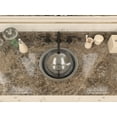 thumbnail image 4 of Anzzi LS-AZ333 14 in. Celestial Handmade Drop-in Oval Bathroom Sink with Overflow in Hammered Nickel, 4 of 4