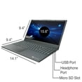 thumbnail image 3 of Restored Gateway Ultra Slim 15.6" FHD Laptop AMD Ryzen 7 3700U 8GB RAM 512GB SSD Windows 11 Home, Black, 3 of 5
