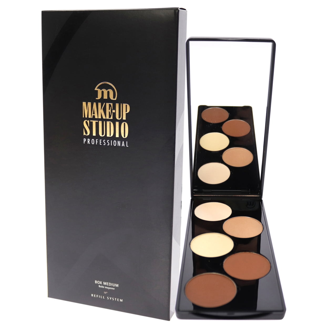 Make-Up Studio Shaping Box Powder, Highlighter Makeup, Light, 0.55 oz