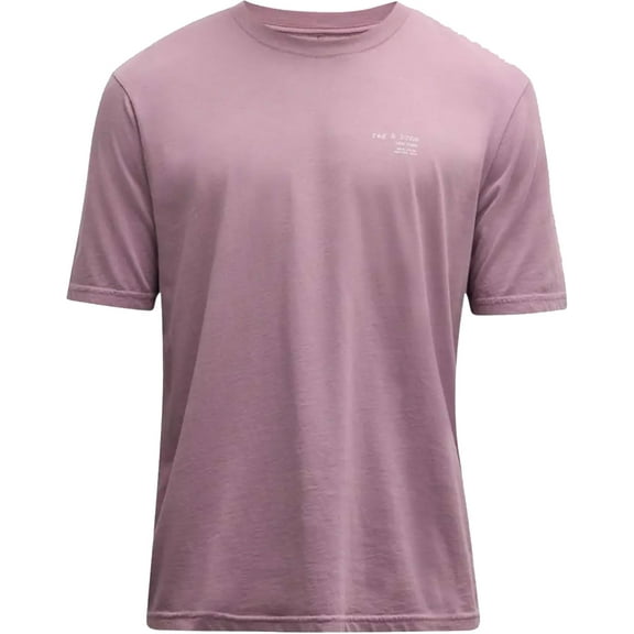 Rag & Bone Men's 425 Tee Berry Pink