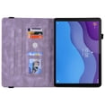 thumbnail image 4 of Allytech Case for Lenovo Tab M10 HD 2nd Gen (TB-X306X) / Smart Tab M10 HD 2nd Gen (TB-X306F) 10.1" 2020, Multi-Angle Viewing Kickstand Shockproof Case Cover for Lenovo Tab M10 HD 2nd Gen,Purple, 4 of 6