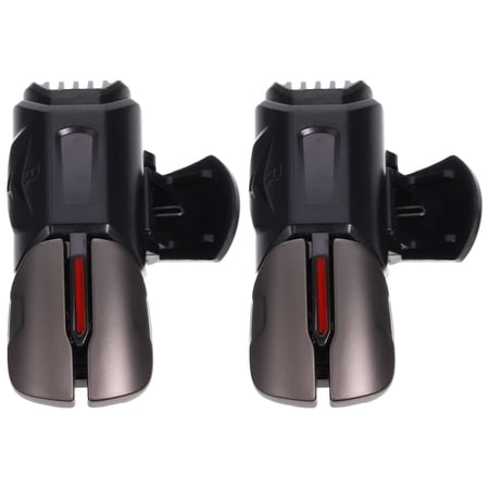 MEIBUTYUP 1 Pair Black Metal and ABS Game Controller Triggers for Gamers Compatible with Multiple Controllers for Improved Gaming