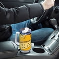thumbnail image 7 of Cheeses Full 40 oz Tumbler with Handle Insulated&nbsp;Travel Mug&nbsp;Lid Straw Leak Proof Steel Vacuum Water Bottles Glasses Fits in Car Cup Holder, 7 of 7