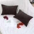 thumbnail image 3 of PiccoCasa 2-Piece Polyester  Corn Striped Cushion Covers Throw Pillow Cover, 3 of 11