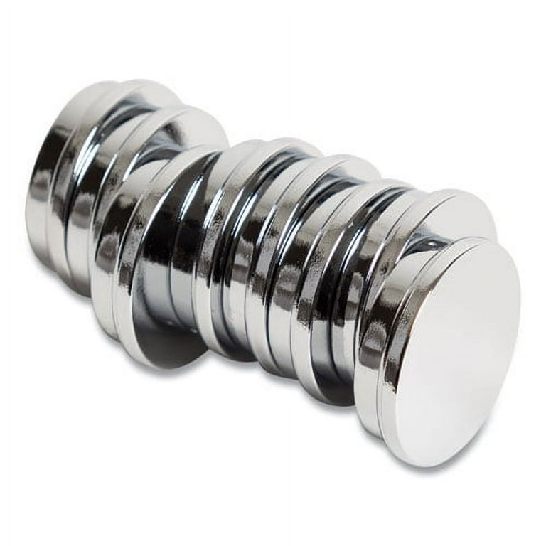 Board Magnets, Circles, Silver, 1.25 Board Magnets, Circles, Silver, 1.25