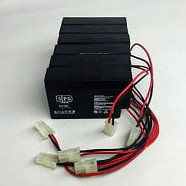 SPS Brand 12V 0.8 Ah Replacement Battery (SG1208P) for Yuasa NPO.8-12 (8 Pack)