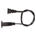 thumbnail image 1 of Cable De Extensión De Alimentación, Prenda Impermeable 1 15P De 2 Dientes A 1 Cable De Transmisión 15R Para Pequeños Electrodomésticos, 1 of 7