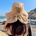 thumbnail image 3 of Sombreros De Sol con Cola De Caballo para Mujer Sombrero De Pesca para Senderismo Al Aire Libre con Solapa para El Cuello Sombrero De Pescador con Protección UV Gorras De Playa para Mujer ShuxiuWang 1327537108917, 3 of 5