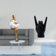 thumbnail image 2 of Figura De Resina De Chica Nube Estética Y Escultura Creativa Con Gestos De Mano, Arte Abstracto, Decoración Para Oficina, Apartamento Y Dormitorio., 2 of 8