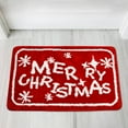 thumbnail image 4 of Tikeitoo Christmas Mat Savings, Front Door Mat Indoor Entrance Welcome Door Mat Indoor Outdoor, Non Slip Entry Mat, Indoor Outdoor Door Mats, Fade Resistant, Low Profile Doormat for Entryway, 4 of 6