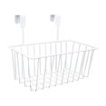 thumbnail image 5 of Fiocias Grid Storage Baskets with Hooks, Metal Hanging Basket ,Kitchen Storage Organizer White, 5 of 9