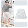 thumbnail image 5 of ATOGUTA Boys Shorts Size 8-16 Kids Athletic Basketball Shorts Casual Elastic Waist Summer Clothes with Pockets White, 5 of 5