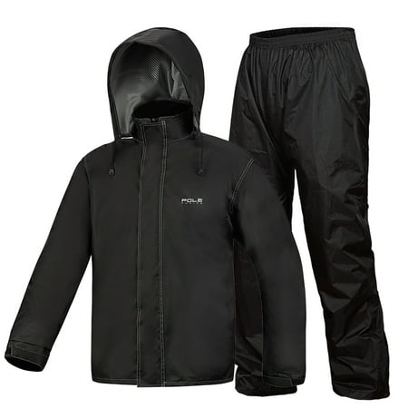Rain Suit Waterproof Cycling Rain Cover Jacket & Trousers Unisex Hiking Raincoat Pants Rainwear for Motoycle Fishing