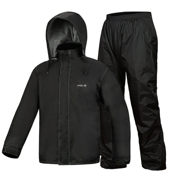 Rain Suit Waterproof Cycling Rain Cover Jacket & Trousers Unisex Hiking Raincoat Pants Rainwear for Motorcycle Fishing