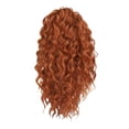 thumbnail image 5 of Gazechimp Drawstring Ponytail Short Wave Ponytail for Ponytail Extension Black Women Girls Brown, 5 of 8