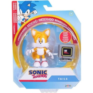 Jakks Pacific Sonic The Hedgehog Classic Tails with Power Sneakers Item Box Action Figure