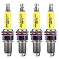 thumbnail image 2 of 4Pcs Spark Plugs for Motorcycle Scooter ATV Dirt Bike D8TC, 2 of 4