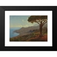 thumbnail image 2 of Johan Fredrik Eckersberg 18x14 Black Modern Framed Museum Art Print Titled - View of Funchal on Madeira (1853), 2 of 5