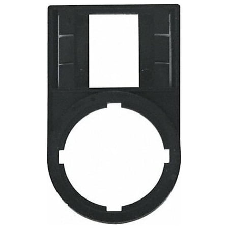 Eaton Legend Plate,Rectangular,Black M22S-ST-X
