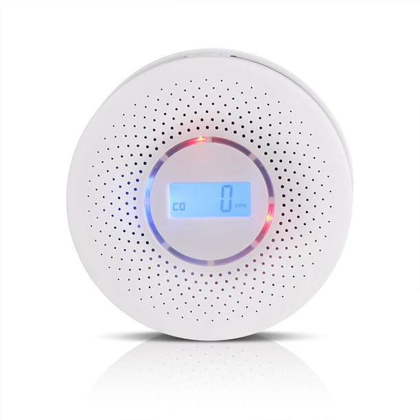 Monóxido de carbono CO y humo Combinación Sonido Alarma Monitor Detector Sensor de fuego ANGGREK Otros