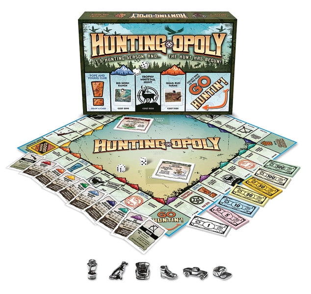 Outset Media Hunting-Opoly Board Game