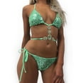 thumbnail image 1 of Ensemble Bikini Rehausseur à Paillettes et Strass pour Femmes, 1 of 3
