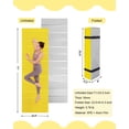 thumbnail image 3 of YR Foam Camping and Backpacking Sleeping Pad, Foldable Lightweight Mat 71"x23.5", Yellow, 3 of 8