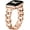 Rose Gold, variant on Compatible With Apple Watch Band 38mm 40mm 41mm 42mm 44mm 45mm 49mm, Gold Cowboy Chain Stainless Steel Metal Wristband Women Men Replacement for iWatch SE Series Ultra/9/8/7/6/5/4/3/2/1 Silver