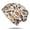 Mushroom and Berry Cream Pattern, variant on Mushroom and Eye Black Pattern Slouchy Beanie Hat, Sleep Head Covering with Stretchy Fabric & Soft Texture, Heat Retaining Gifts for Birthday Christmas Thanksgiving