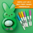thumbnail image 2 of Decorador de huevos The Eggmazing Peeps Bunny con 6 rotuladores, color verde, 2 of 6