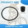 thumbnail image 2 of 26" Inner Tubes Width Fit 1.75/1.95 Rubber Bicycle Tube with 32mm Standard Valve for MTB Mountain Dirt Bike, 2 of 7