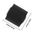 thumbnail image 2 of LOLIPPYY 12Ud Rodillo De Pinza Para Cassette Con De Goma Y Plástico Negro, 2 of 7