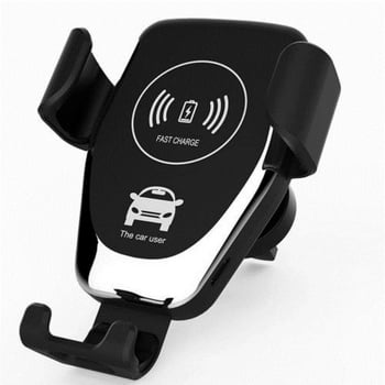 SAYOO 10W Wireless Car Fast Charger Air Vent  Mobilephone Holder Pad Stand Dock for iPhone