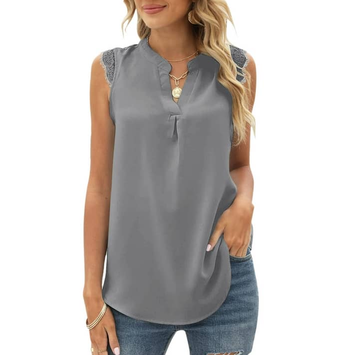 Calvin Klein Tank Tops For MenWomens V Neck Tank Tops Summer Ribbed  Sleeveless Henley Shirts Casual Loose Button Up Cami Knit Tees 