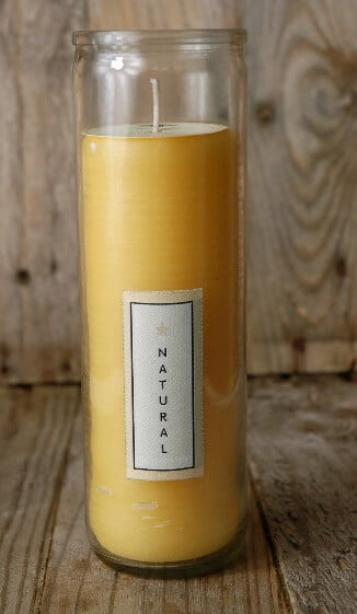 Pure Beeswax Sanctuary Glass