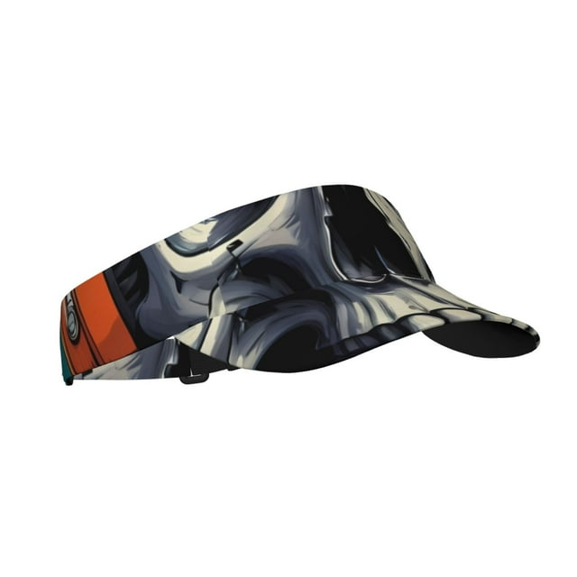 Balery Modern Hip-Hop Skull Gorra deportiva con visera ajustable para mujer y hombre (talla única)
