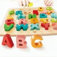 thumbnail image 3 of Hape Alphabet Wooden Learning Blocks, 27 Pieces, 3 of 5