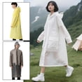 thumbnail image 2 of Eva Rain Poncho with Thickness, Waterproof and Breathable Protection, for Home Use, 2 of 8
