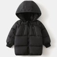 thumbnail image 6 of XXWXYD Boys Girls Winter Coat 𝖶aterproof Thickened Down Jacket Comfortable Hood Insulated Outerwear Snow Jacket Windproof Parka Warm Puffer Coat, 6 of 6