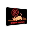 thumbnail image 2 of Hillary Vermont Pet Designs for Humans 'Diggin Santa Fe Black' Canvas Art, 2 of 3