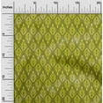 thumbnail image 1 of oneOone Cotton Cambric Olive Green Fabric Batik Craft Projects Decor Fabric Printed By The Yard 42 Inch Wide, 1 of 4