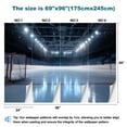 thumbnail image 3 of Peel and Stick Wallpaper Waterproof Dramatic hockey Wall Mural Decor Self Adhesive and Removable 69in x 98in, 3 of 8