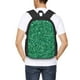 thumbnail image 4 of Fotbe Green Glitter Mochila para Hombre y Mujer - Tela Oxford 600D Resistente - Mochila Impermeable de Gran Capacidad para Escuela, Viajes y Senderismo, 4 of 6