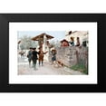 thumbnail image 2 of Raffaello Sorbi 18x13 Black Modern Framed Museum Art Print Titled - Serenata, 2 of 5