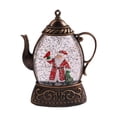 thumbnail image 1 of Luz de tetera,Tetera con luz nocturna brillante,decoración navideña,Adorno decorativo con lámpara de tetera de Navidad,Decoración de Manualidades decorativas,Lámpara de Marrón, 1 of 8
