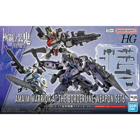 Bandai 2672916 HG 1/72 Weapon Set 6 "AMAIM Warrior of the Borderline"