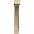 thumbnail image 2 of Ekena Millwork 5 1/2"W x 30"D x 34"H Thorton Block Smooth Bracket w/ Offset Brace, Douglas Fir, 2 of 25