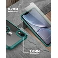 iPhone XR Case,[ Military Grade ] with [ Glass Screen Protector] 15ft